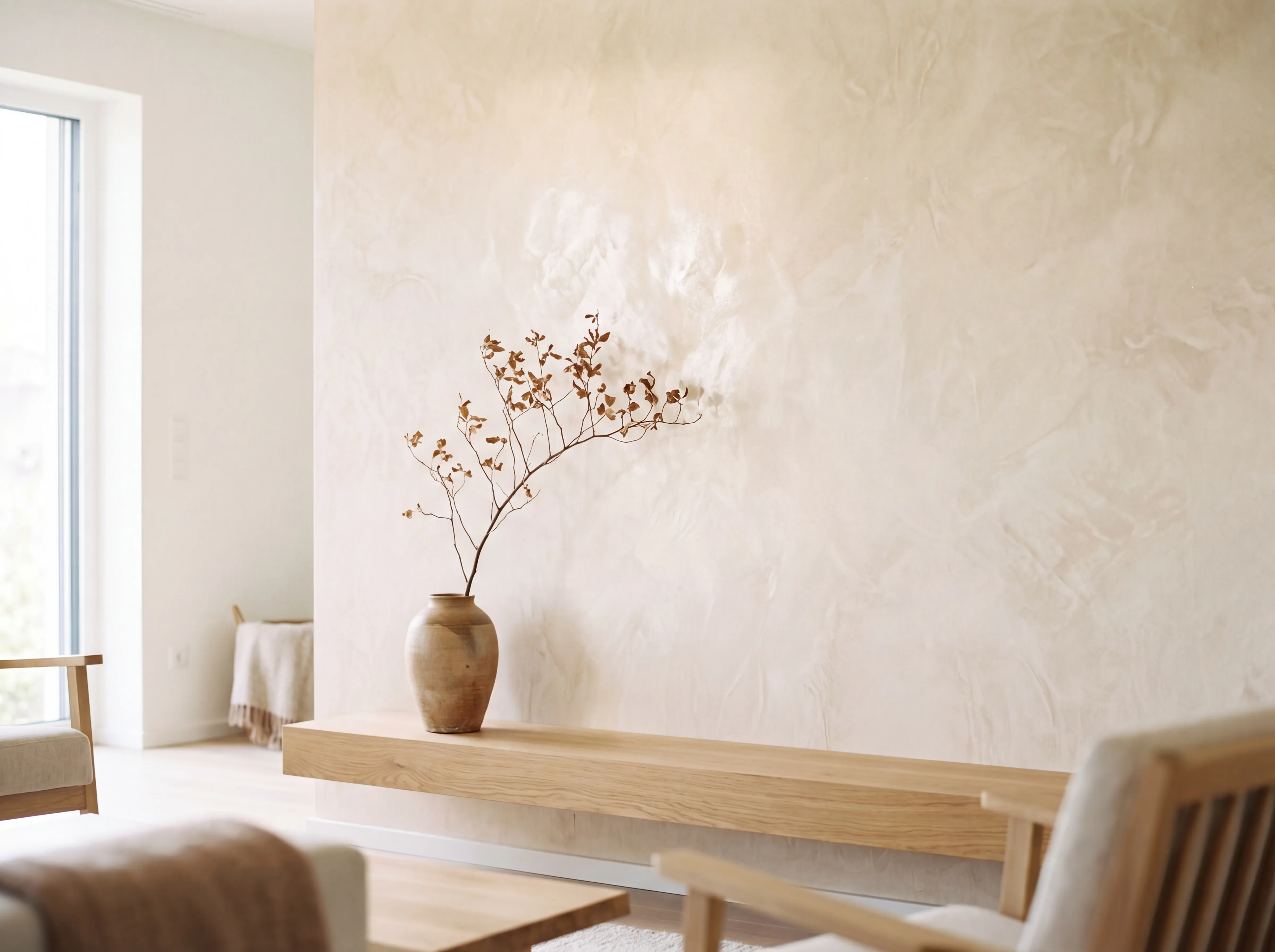 Dekorative Wandgestaltung